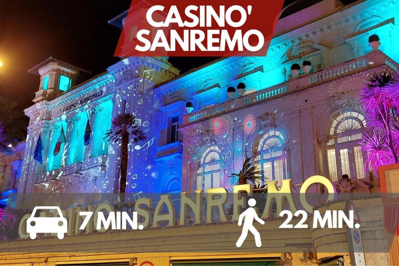 Free Parking-Sea View, With Pool & Garden Apartamento Sanremo Exterior foto